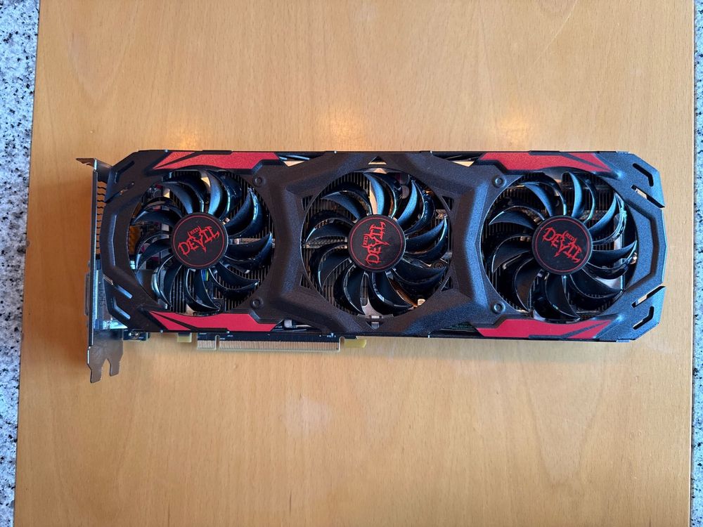 Radeon RX 480 Red Devil (8GB DDR5 inkl. Originalverpackung) (Gebraucht ...