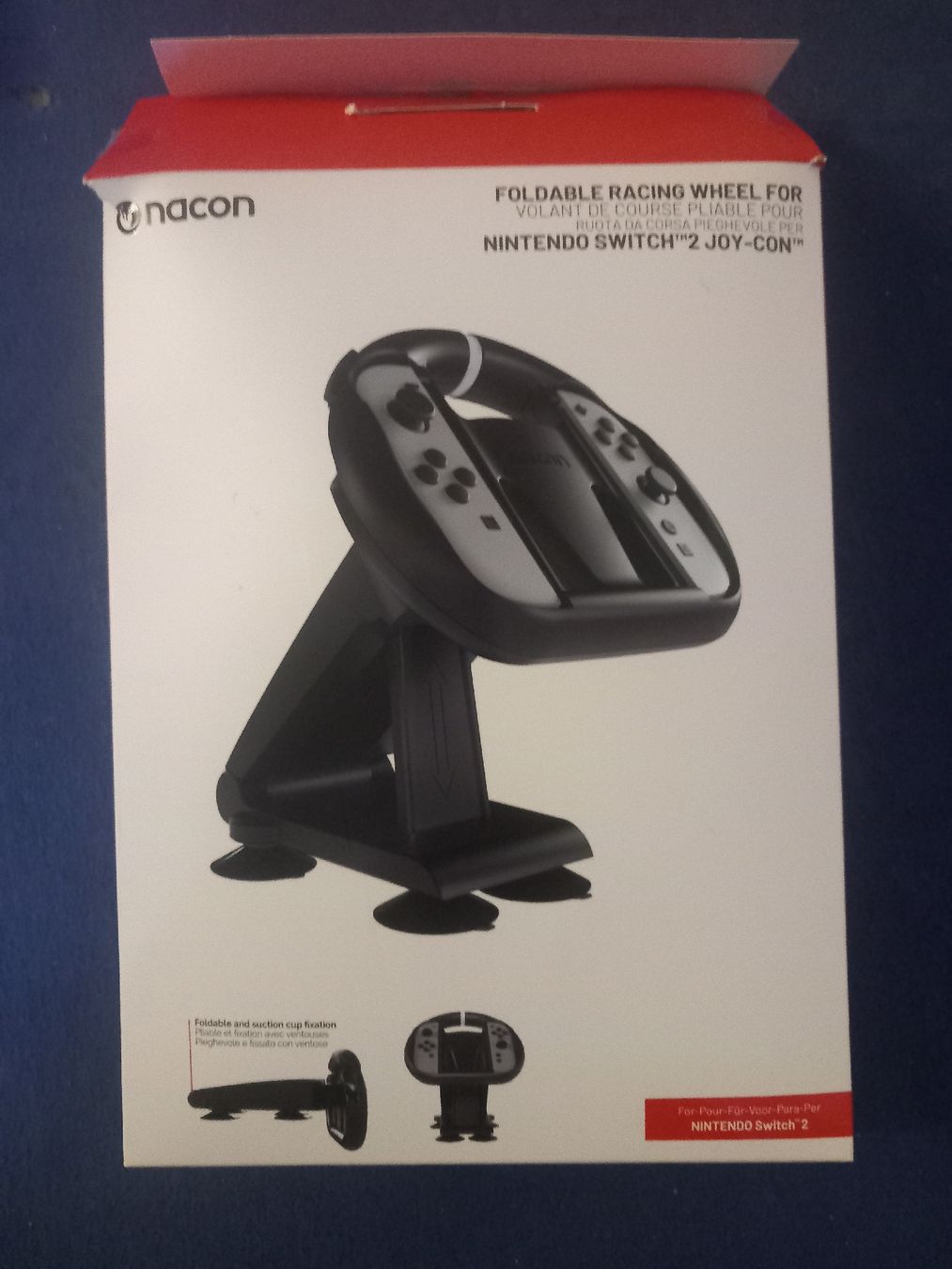 Controller: Volant pliable Nacon pour Nintendo Switch 2 Joy-Con – Neu (gemäss Beschreibung) aus Salavaux von Lune_Diurne