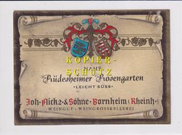 Etikette - Rüdesheimer Rosengarten /bd