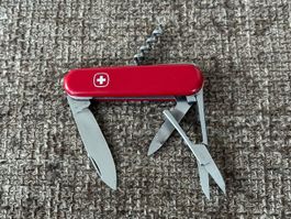 Sackmesser WENGER schmale Schere 1970er TOP RAR