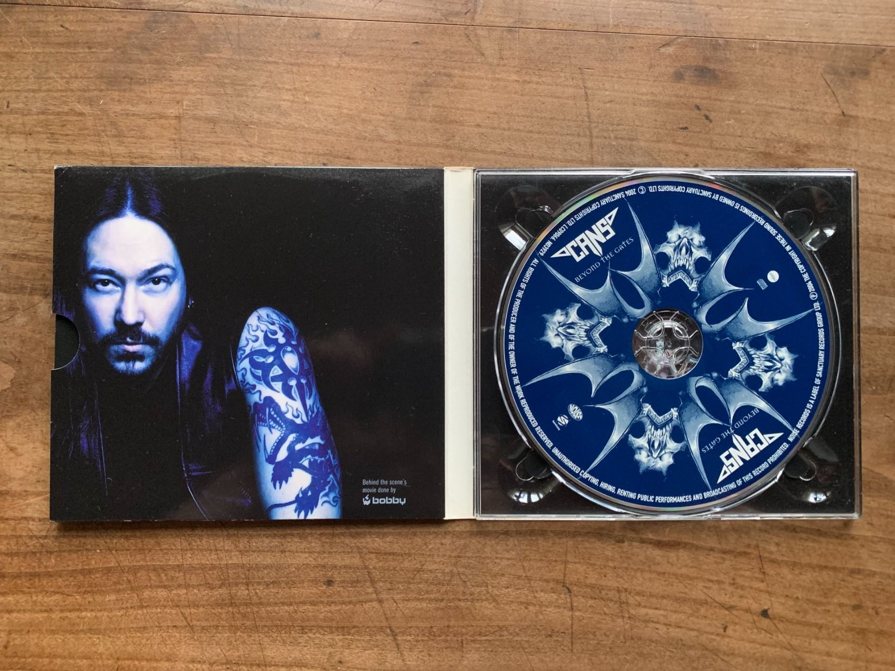 CDs: Cans Beyond The Gates CD Heavy Metal RAR Digipak Hammerfall – Gebraucht aus Willerzell von Stoeff8l 1