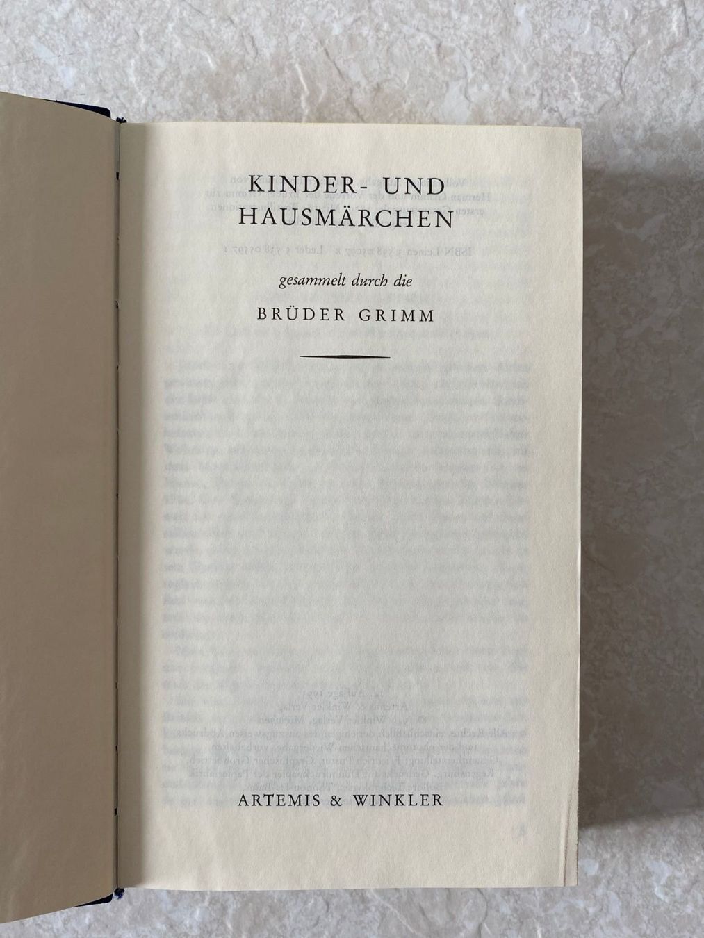 Libri: Grimm: Kinder-und Hausmärchen – Usato da Starrkirch-Wil venduto da UB007 1