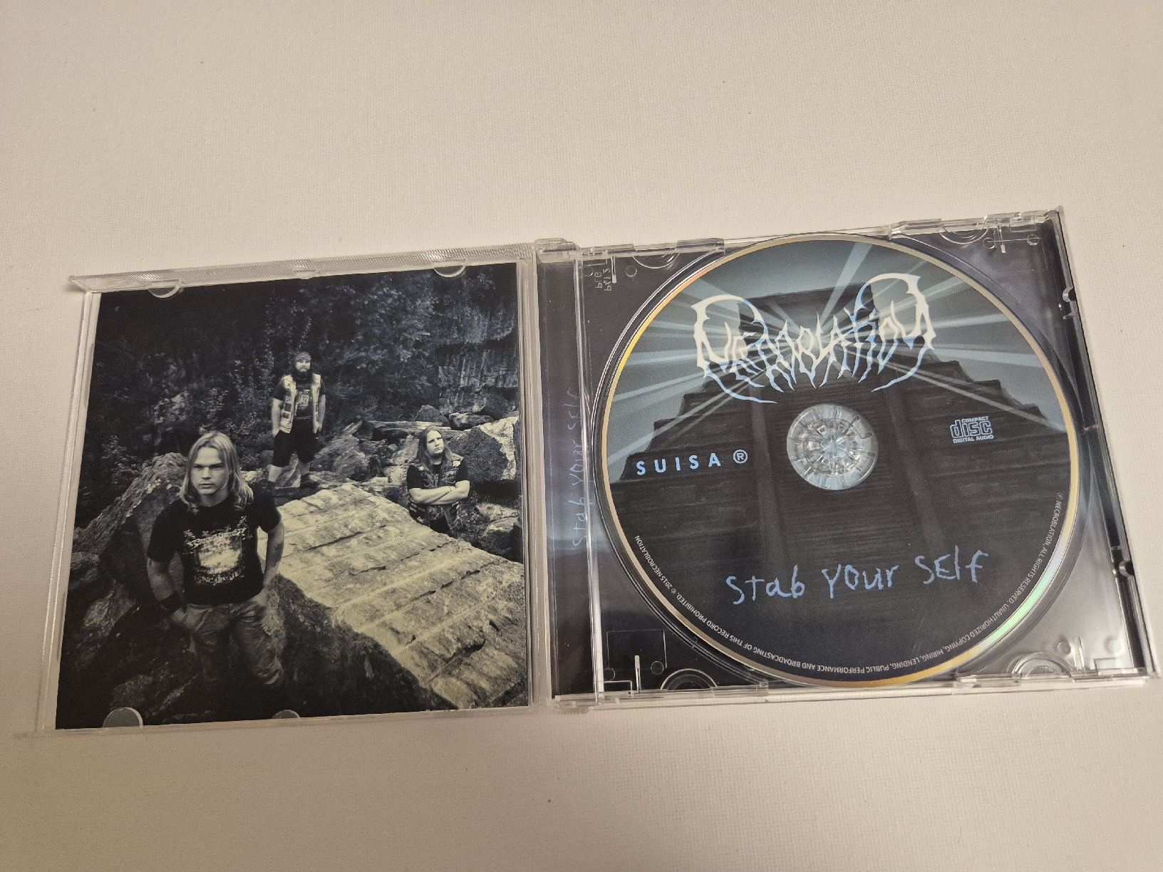 CD: Necroblation - Stab Your Self - CD  – Nuovo (secondo la descrizione) da Uster venduto da newwave0 2