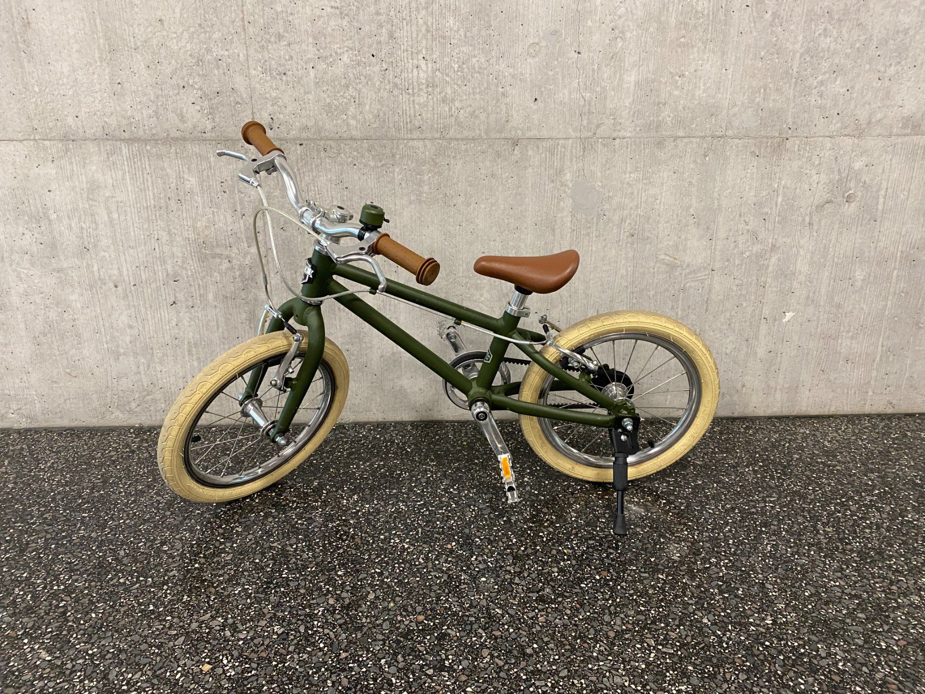 Siech Biciclette: Siech Kindervelo 16" Army Green – Usato da Zürich venduto da fbo24
