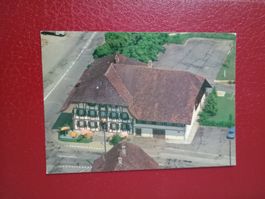 Thörigen Bern Flugaufnahme Gasthof zum Löwen