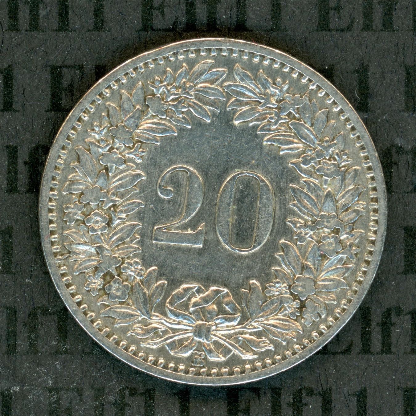 Tutti le monete: CHF___0.20 1903 s 20 Rappen – Usato da Widnau venduto da Elf11 1