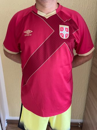 Serbien Fussball Trikot Umbro XXL