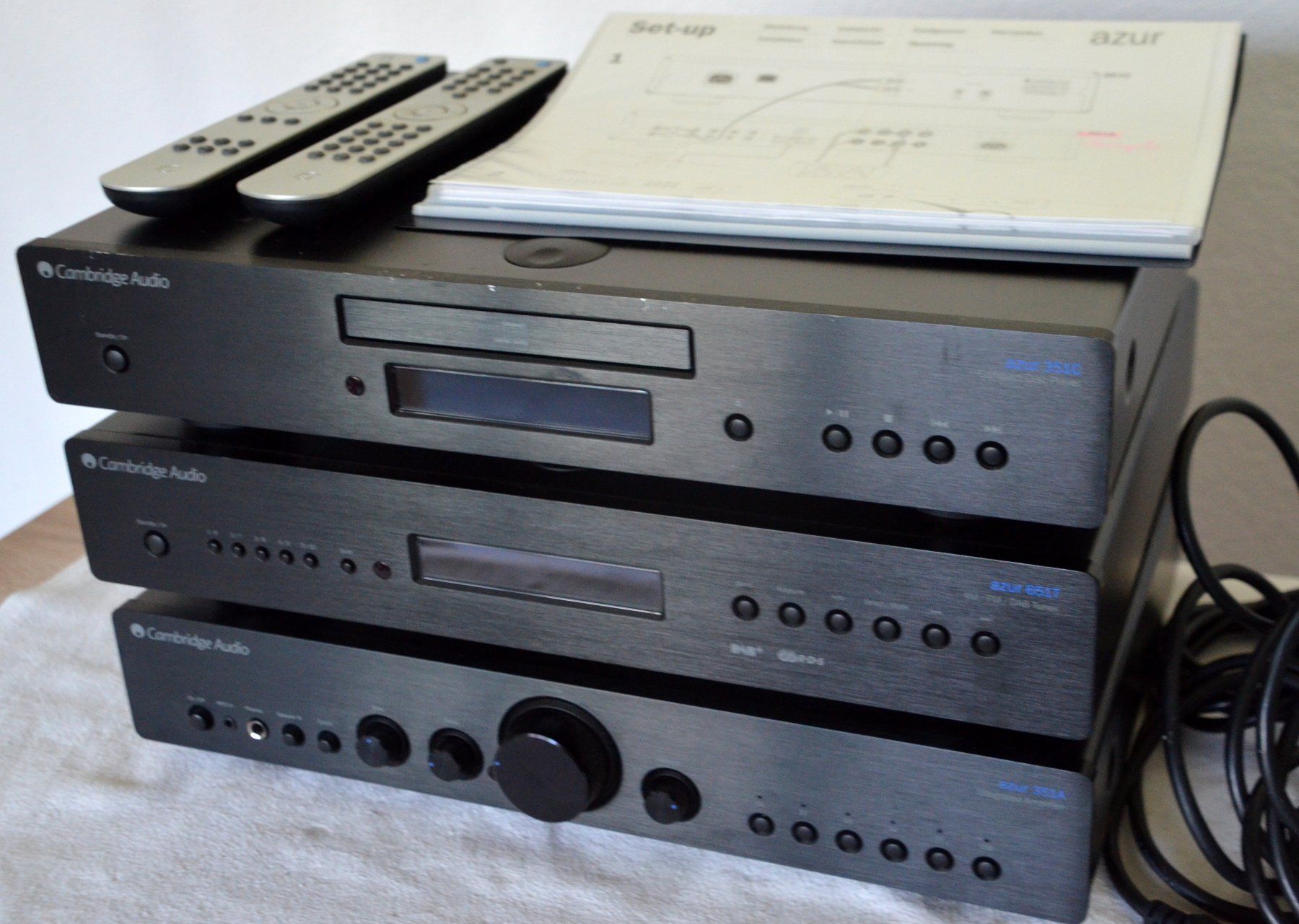 Cambridge Audio Sistemi audio & multimediali: Cambridge Audio Azur 351C / 651T / 351A – Usato da Collonges venduto da arashee 1