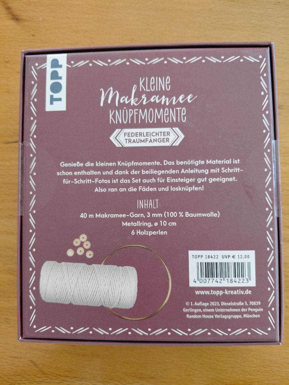 Altro in Decorazioni & Accessori: Makramee Knüpfmomente – Nuovo e nell'imballaggio originale da Zürich venduto da Breze 1