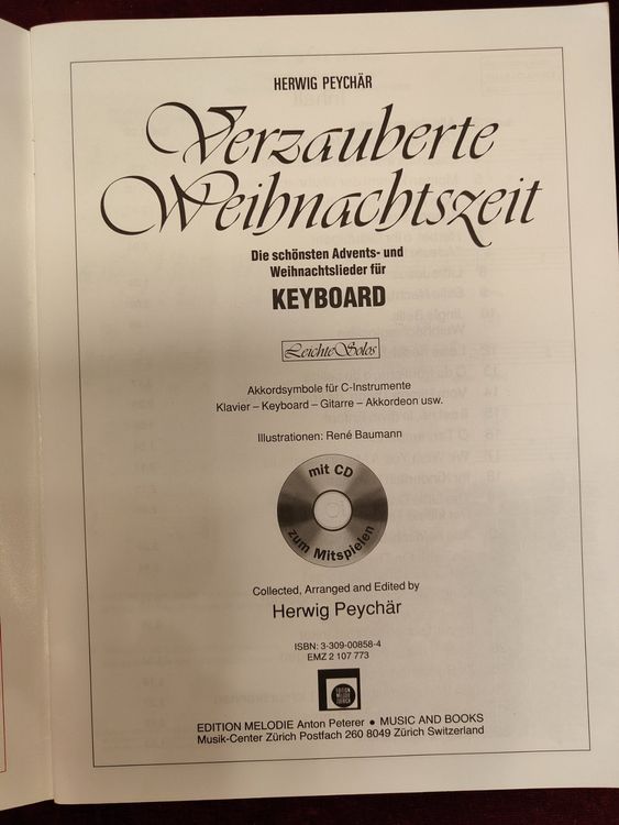 Noten Verzauberte Weihnachtszeit Keyboard Leichte Solos Kaufen auf