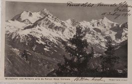 Weisshorn und Rothorn pris du Forest Hôtel Vermala