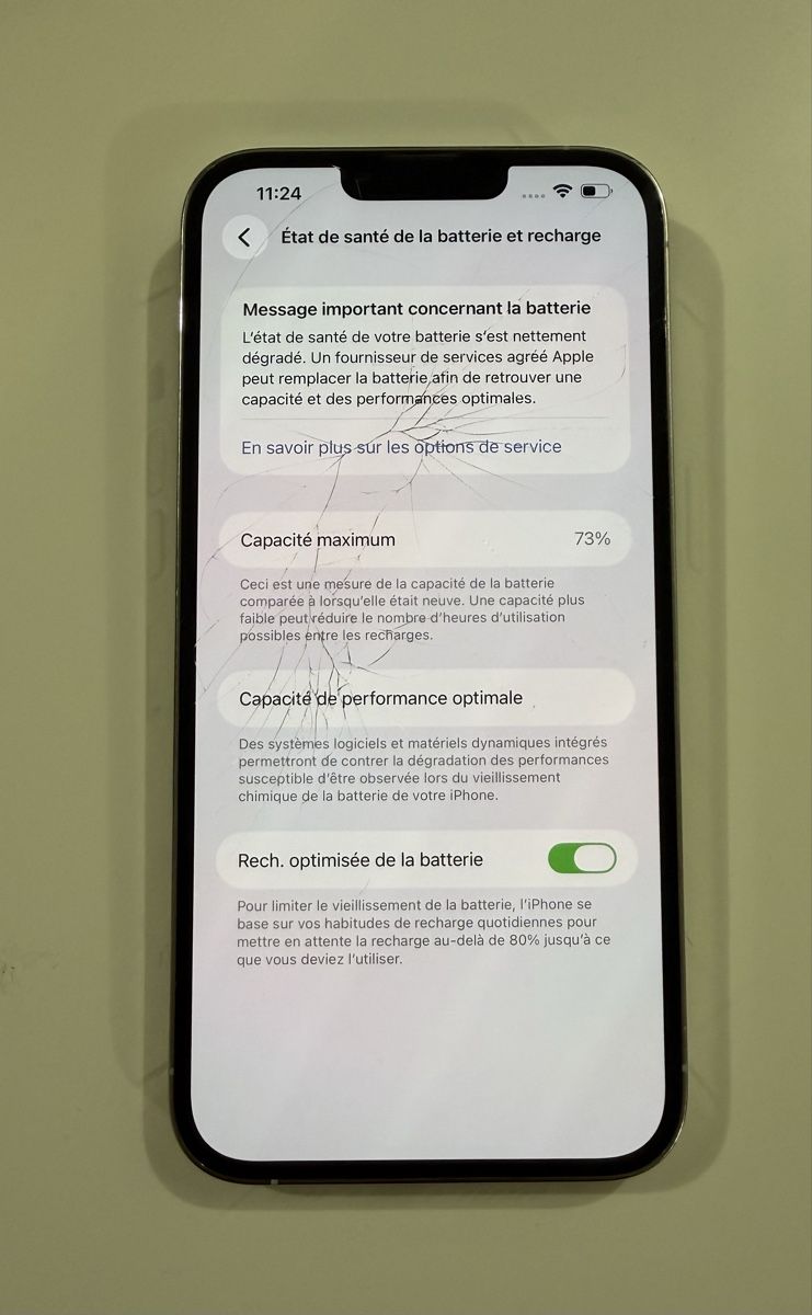 Apple Portables: Apple iPhone 13 Pro Max 128 Go argent – D'occasion à Yverdon-les-Bains par AVRS.CH 3