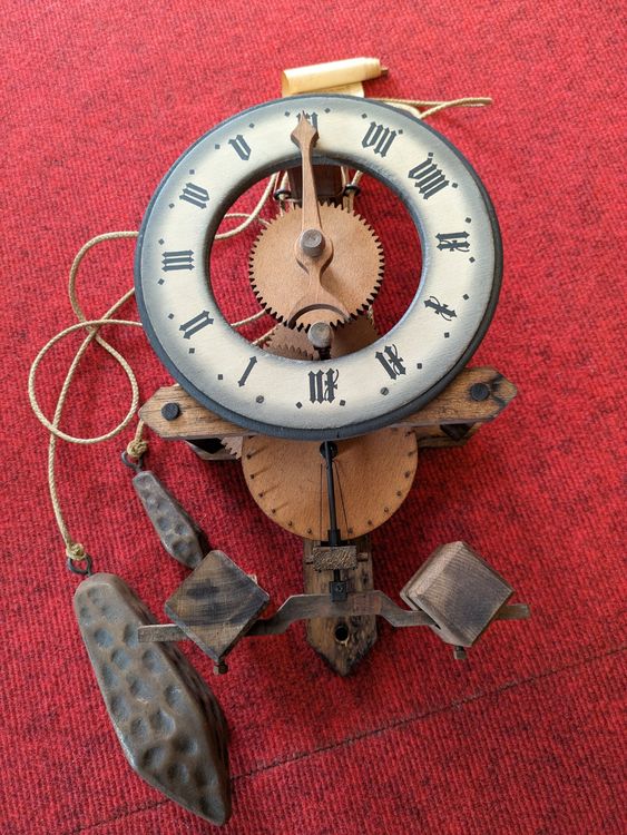 GmbH Wanduhr Aus Holz - Dad´s BBQ - 29 Cm Groß -  Produktbild-Vorschau 5