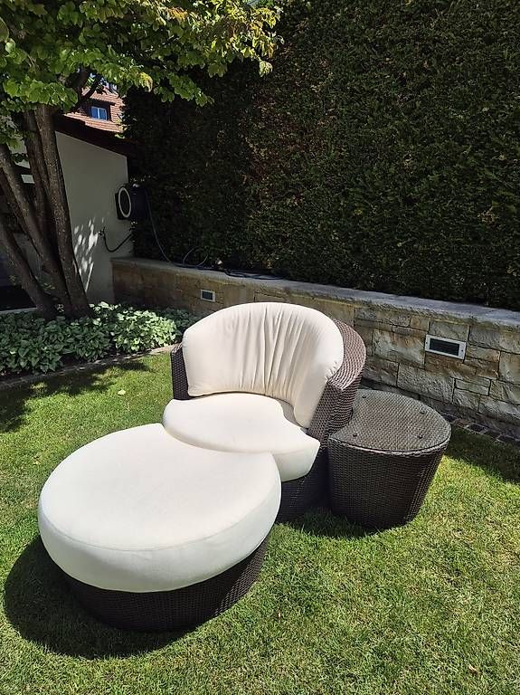 Fauteuils: Rausch Classic Florida Eden Roc Sessel inkl. Tisch & Hocker – D'occasion à Russikon par Chantilly_Vanilly