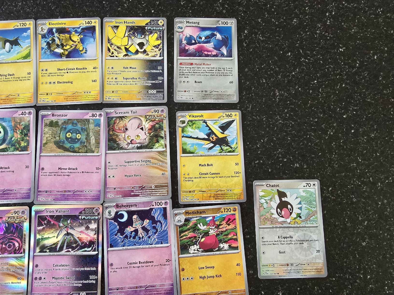 Pokémon Cartes à collectionner: Pokemon Temporal Forces holo et reverse 31 cartes – Neuf (Voir description) à Chézard-St-Martin par arkanges25 2