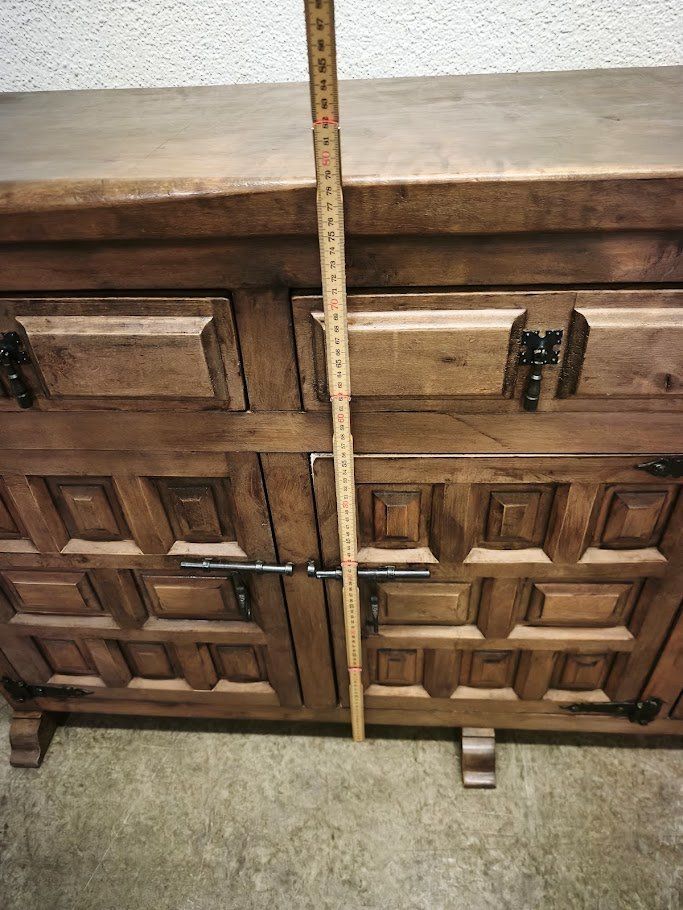 Commodes: Spanische Kommode Sideboard Eiche Massiv Holz Rustikal – D'occasion à Toffen par Immo-Erben 7