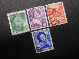 CH ZNr 77-80 - PJ - 1936 - Z CHF 48.00