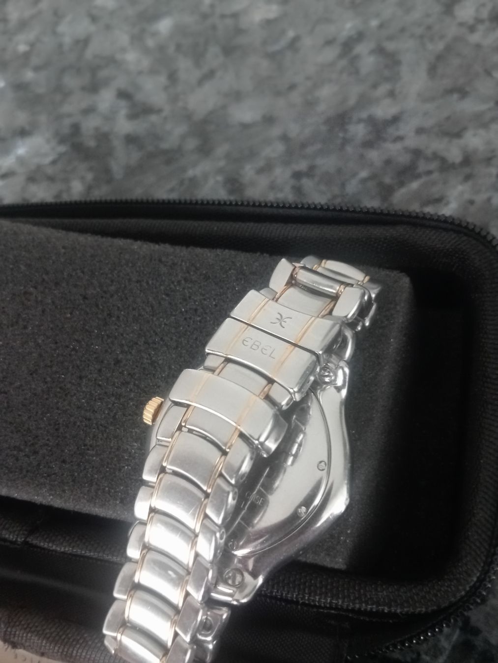 Ebel Orologi: Ebel Voyager 18k gold bezel – Usato da Biel/Bienne venduto da ri-k2503 3