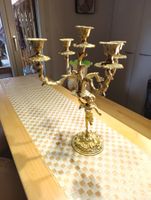 Jugendstil Kerzenhalter aus Bronze um 1900j Top