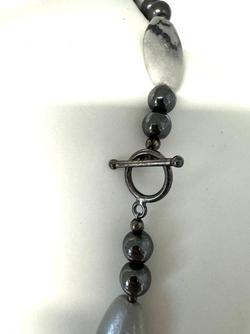Catenine: Halskette Jaspis, Hämatit – Nuovo (secondo la descrizione) da Biberist venduto da tl-schmuck 3
