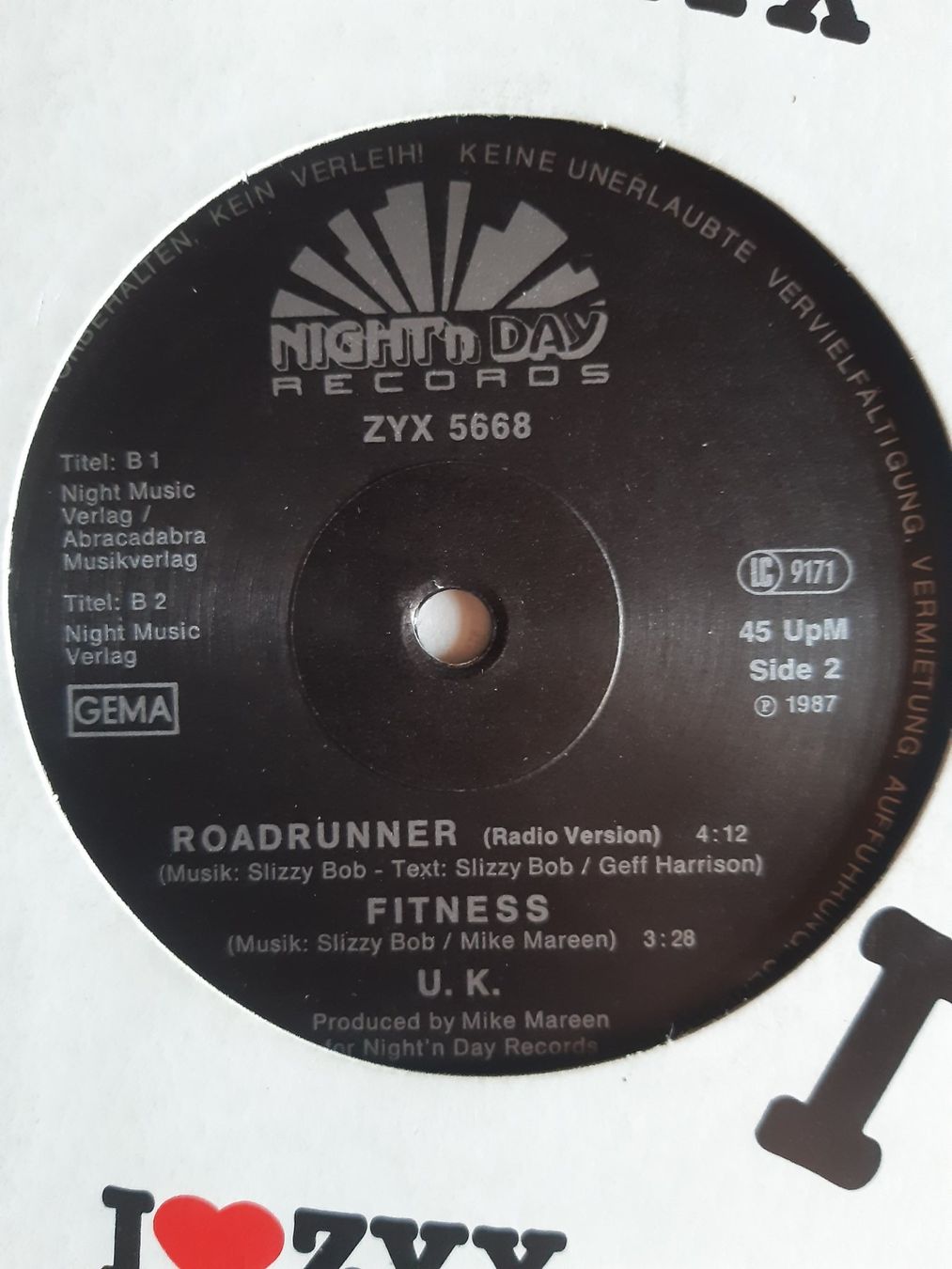 Dischi in vinile: U.K. - Roadrunner (12") – Usato da Verscio venduto da giamma1985 3