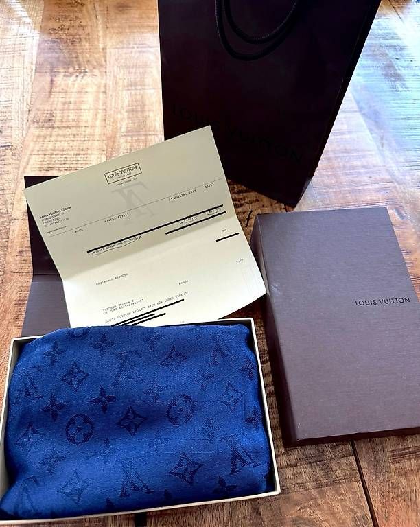 Foulard & Sciarpe: Louis Vuitton Schal MNG BL. Nuit – Usato da Baden venduto da laurent2025 3