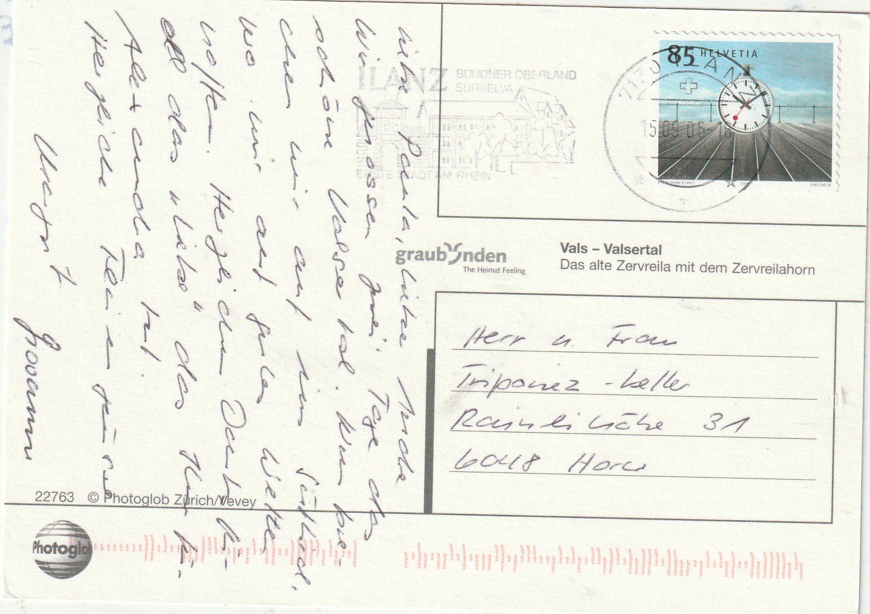 Cartoline postali: Das alte Zervreila – Usato da Lumbrein venduto da made02 1