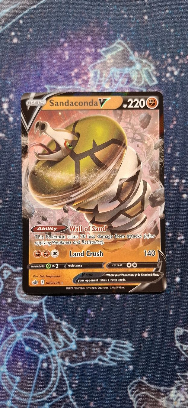 Pokémon Carte collezionabili: Sandaconda V - Chilling Reign 089/198 ENG – Nuovo (secondo la descrizione) da Petit-Lancy venduto da Kara_TCG 1