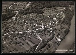 Mülligen /Aarg., Ortsansicht, Fliegerau