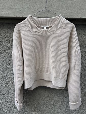 COS Pullover beige Grösse M 100% Baumwolle guter Zustand