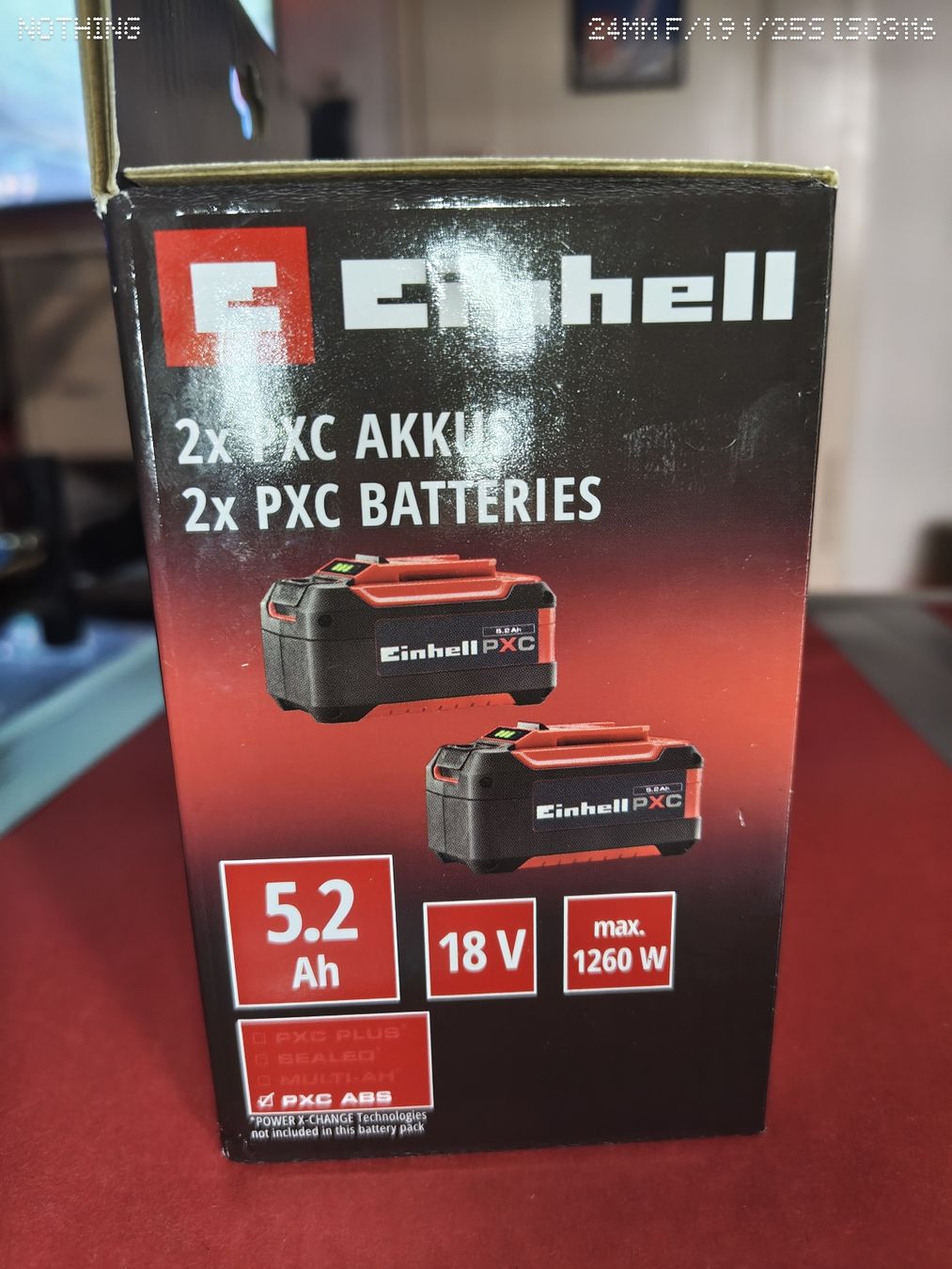 Einhell Akkus & Batterien: NEU&OVP Einhell Power X-Change Plus 18V / 5.2Ah – Neu und originalverpackt aus Dübendorf von John1893 3