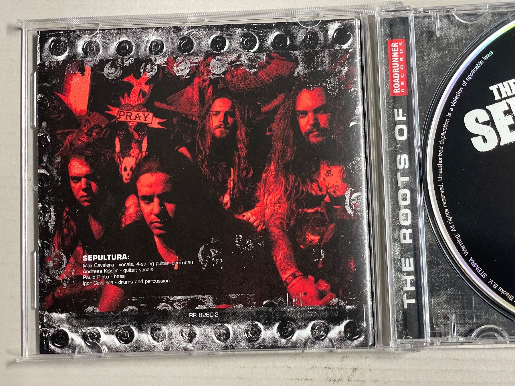 CD: Sepultura – Usato da Muri b. Bern venduto da AdidasCollector 2