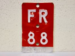 FR 88 VELONUMMER - FAHRRADSCHILD
