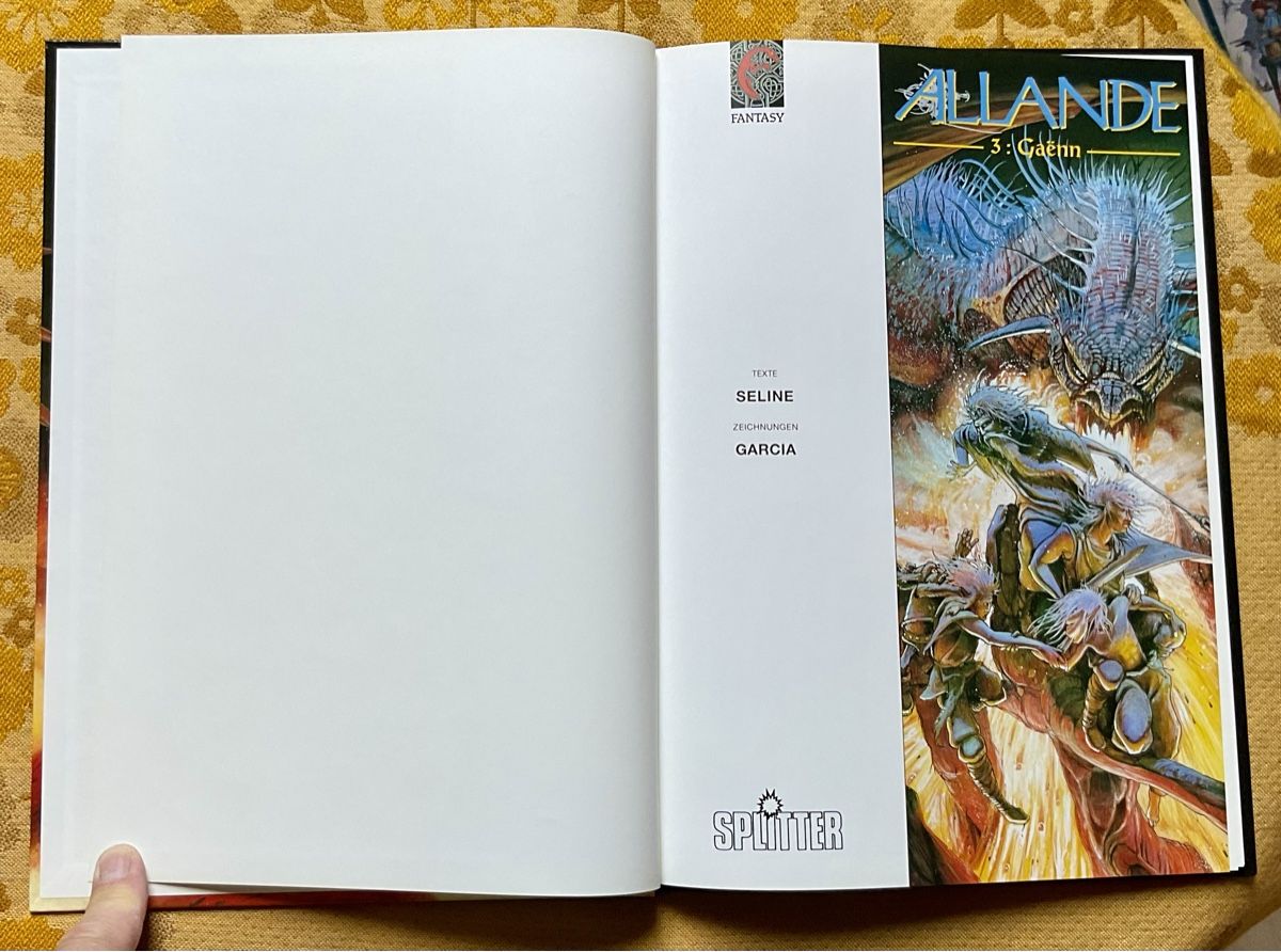 BD: Allande Band Nr 3 von 1993 – D'occasion à Endingen par nathan05 3