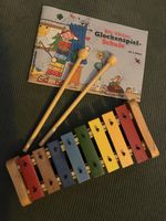 Glockenspiel mit Lehrbuch guter Zustand