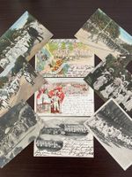 ST. GALLEN Gruss vom St. Galler Jugendfest, 9 AK inkl LITHOS