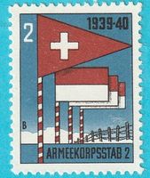ARMEEKORPSSTAB 2, 1939-40