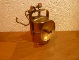 Antike Karbidlampe Untertagebau Lampe