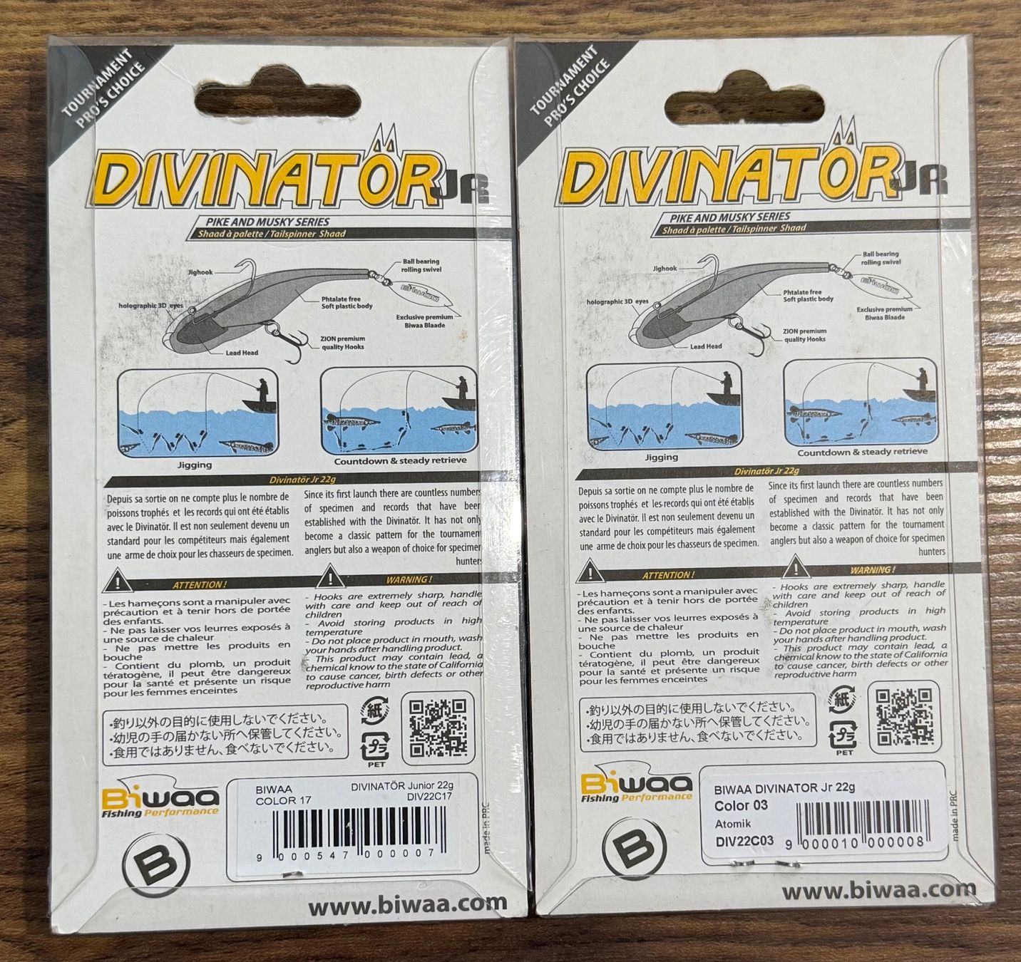 Esche: BIWAA Divinatör Junior Set 7 - 22 gr – Nuovo e nell'imballaggio originale da Widnau venduto da Fishingtackle_Oggy 1