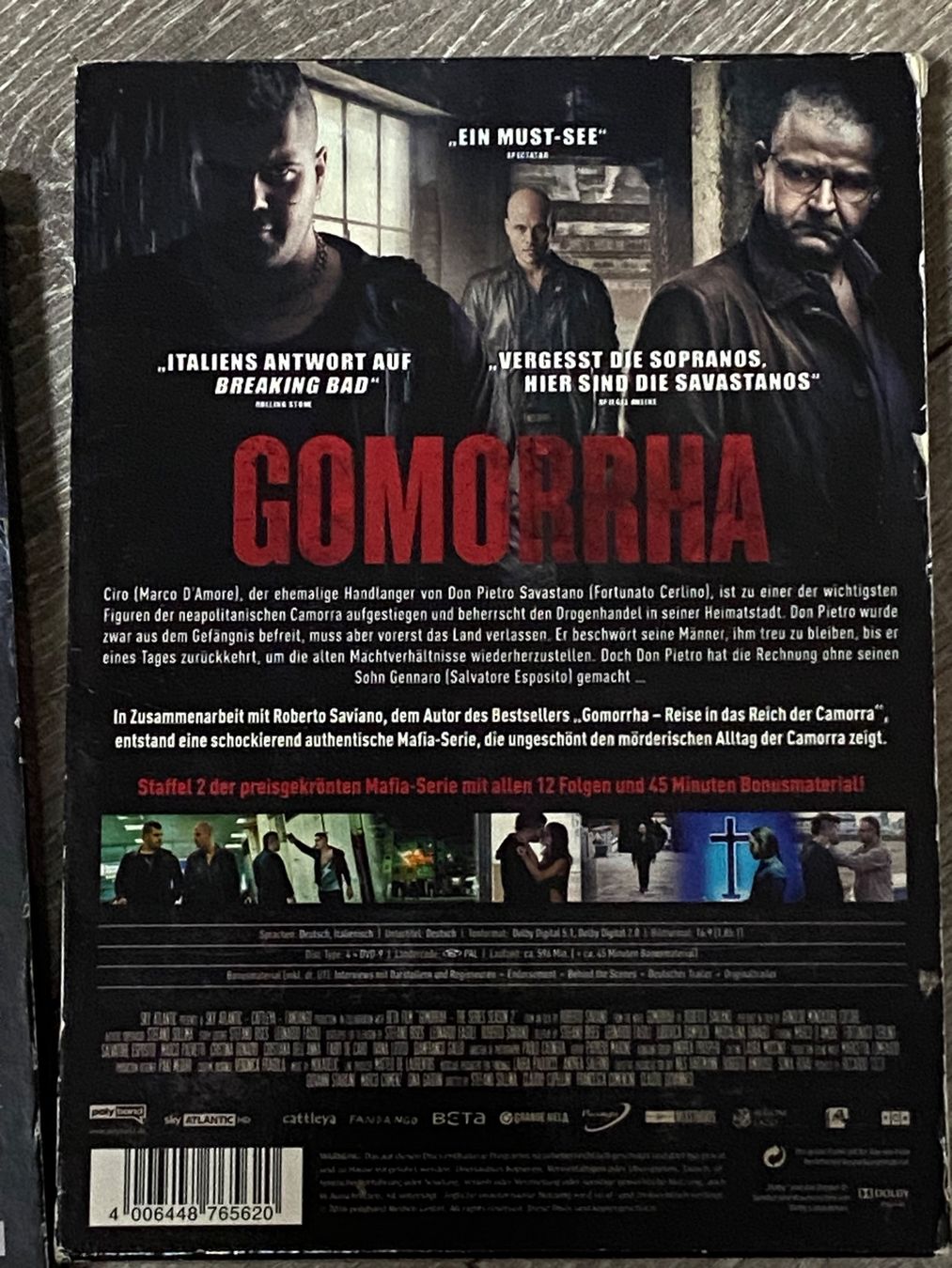 Alle DVDs: Gomorrha 9x – Gebraucht aus Muri b. Bern von AdidasCollector 2