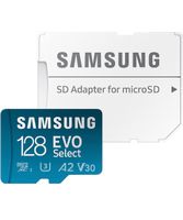 Samsung EVO Select microSD Speicherkarte 128gb