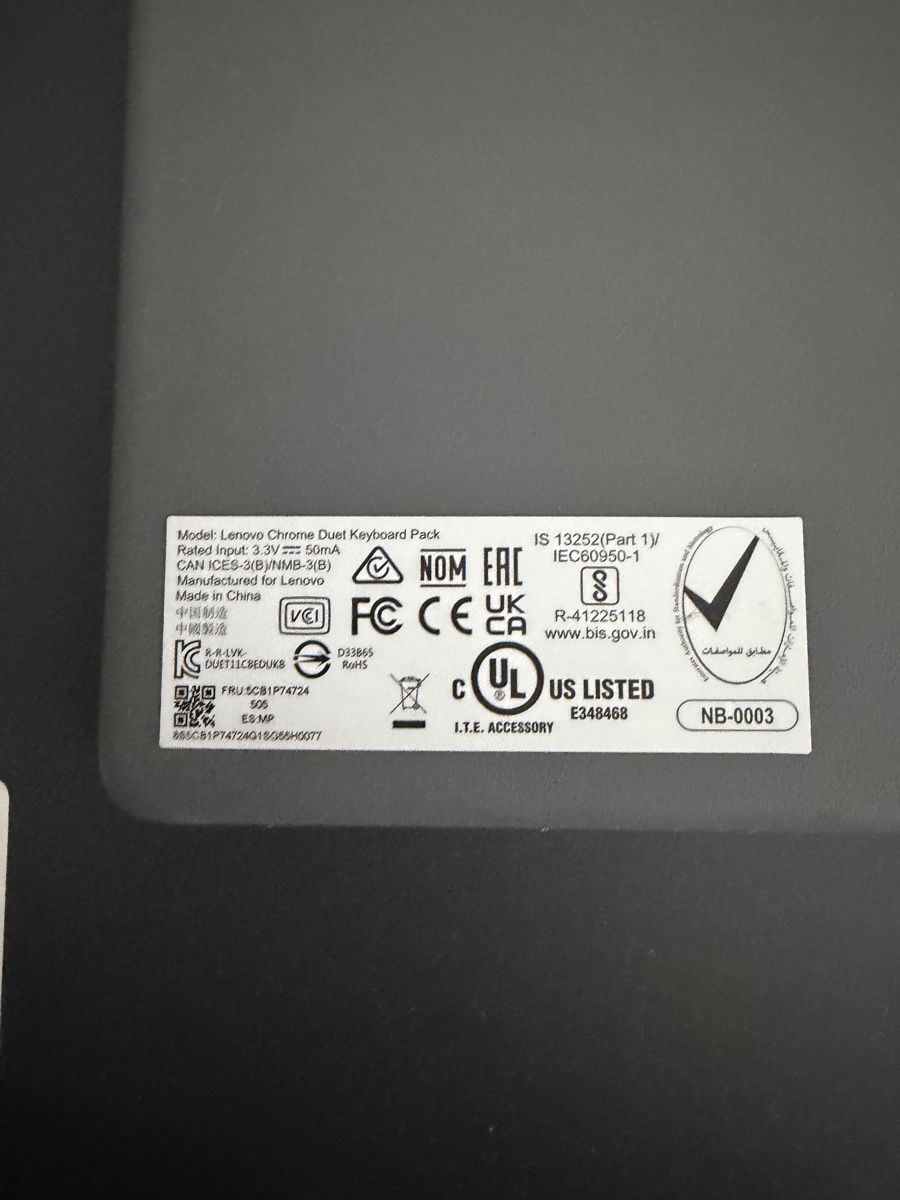 Lenovo Tablettes PC: Chomebook lenovo – D'occasion à Châtel-St-Denis par Cindy2424 3