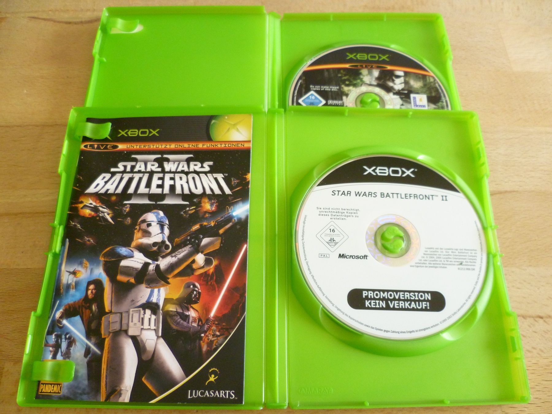 Nintendo Spiele: Star Wars Battlefront + Star Wars Battlefront II - Xbox – Gebraucht aus Thalwil von ranx 1