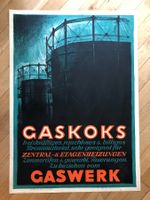 Plakat Gaswerk Schlieren/Zürich
