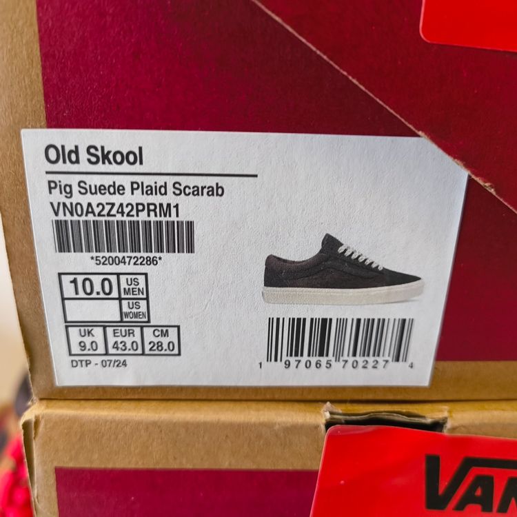Vans Scarpe da uomo: Vans Old Skool, Grösse US 10 EURO 43 – Nuovo e nell'imballaggio originale da Uitikon Waldegg venduto da PJLS1 4