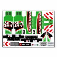Lego Technik 42008 Sticker Satz