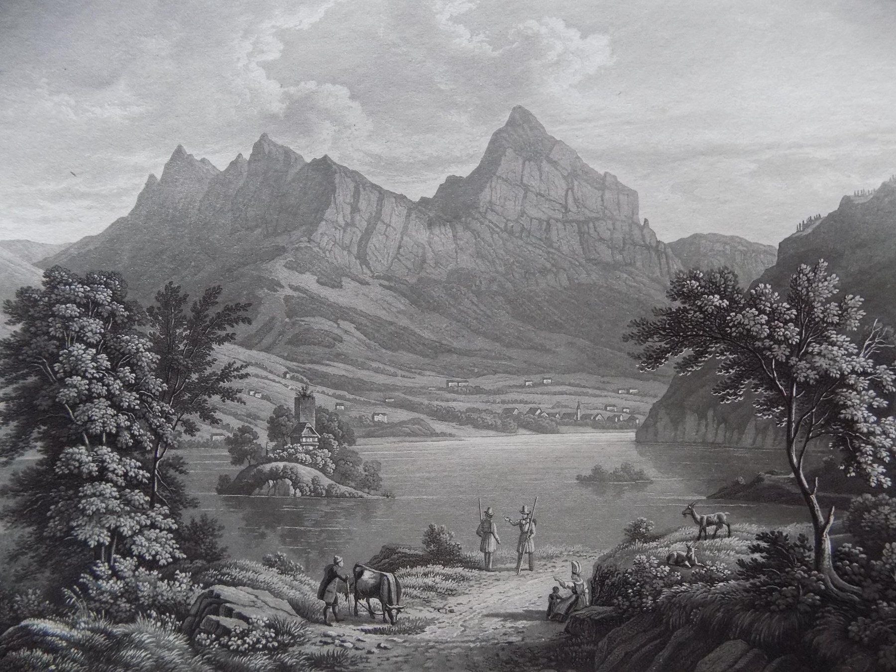 Stiche: Lauerzersee Schwanau Mythen – Gebraucht aus Risch von Rischli15 8