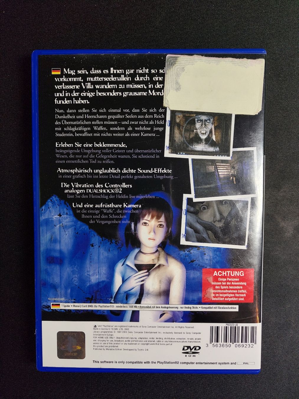 Sony Jeux: project zéro ps2 deutsch – D'occasion à Marly par mzi_p97f 2