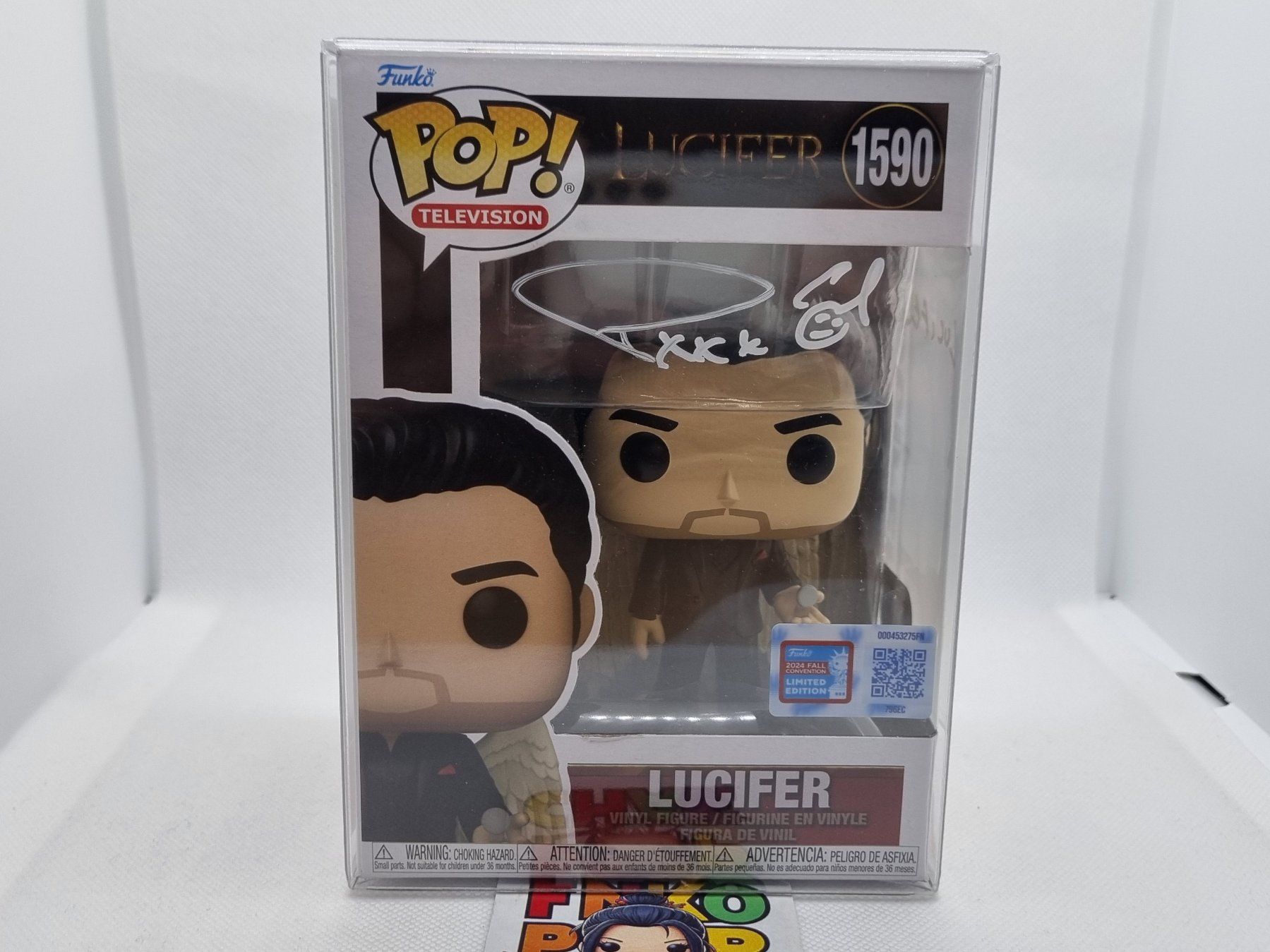Autografi: Funko POP! Lucifer signed by Tom Ellis – Nuovo (secondo la descrizione) da Vernayaz venduto da fnkochase