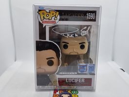 Funko POP! Lucifer signed by Tom Ellis